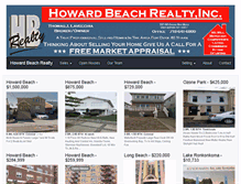 Tablet Screenshot of howardbeachrealty.com